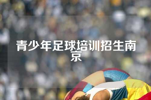 青少年足球培训招生南京