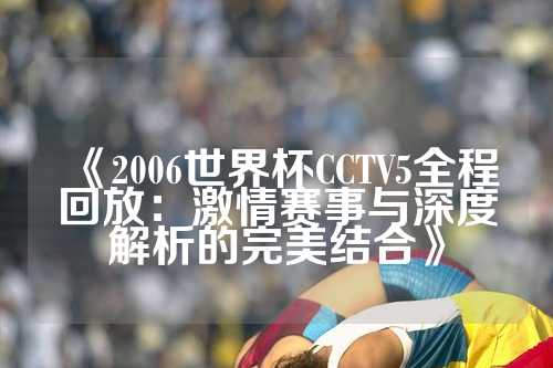 《2006世界杯CCTV5全程回放：激情赛事与深度解析的完美结合》