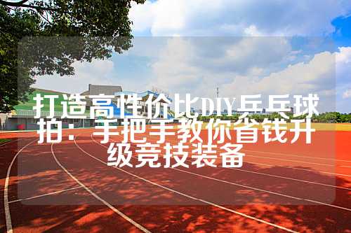 打造高性价比DIY乒乓球拍：手把手教你省钱升级竞技装备