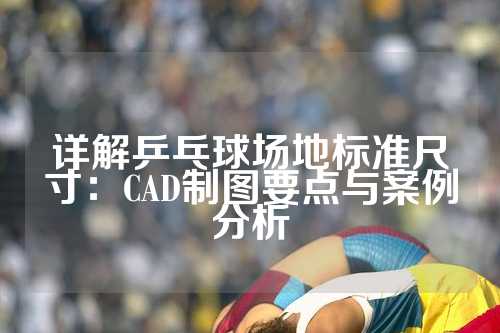 详解乒乓球场地标准尺寸：CAD制图要点与案例分析