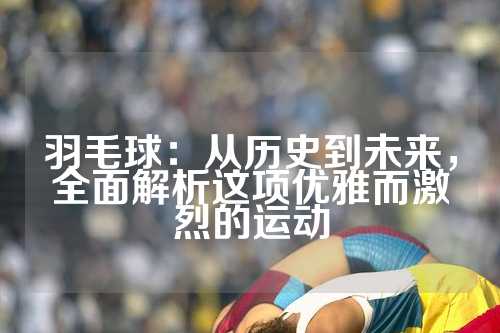 羽毛球：从历史到未来，全面解析这项优雅而激烈的运动