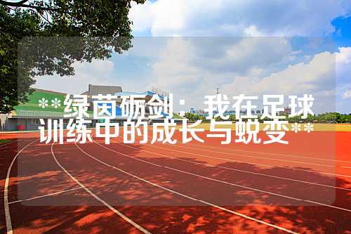 **绿茵砺剑：我在足球训练中的成长与蜕变**