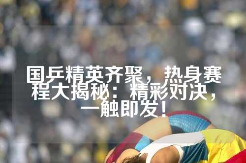 国乒精英齐聚，热身赛程大揭秘：精彩对决，一触即发！