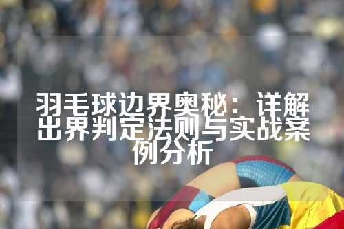 羽毛球边界奥秘：详解出界判定法则与实战案例分析